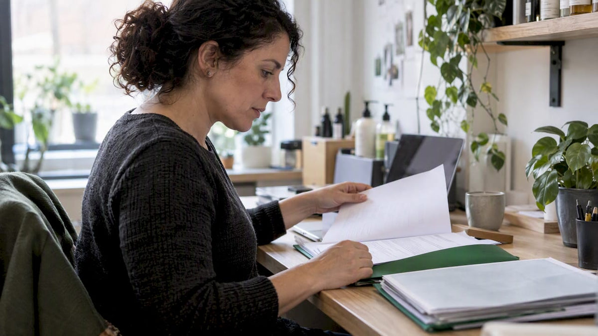 Buyer comparing cruelty-free certification records